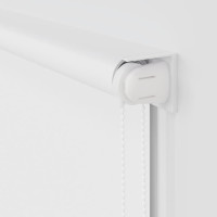 Produktbild för Rullgardin för dusch 100x240 cm vit