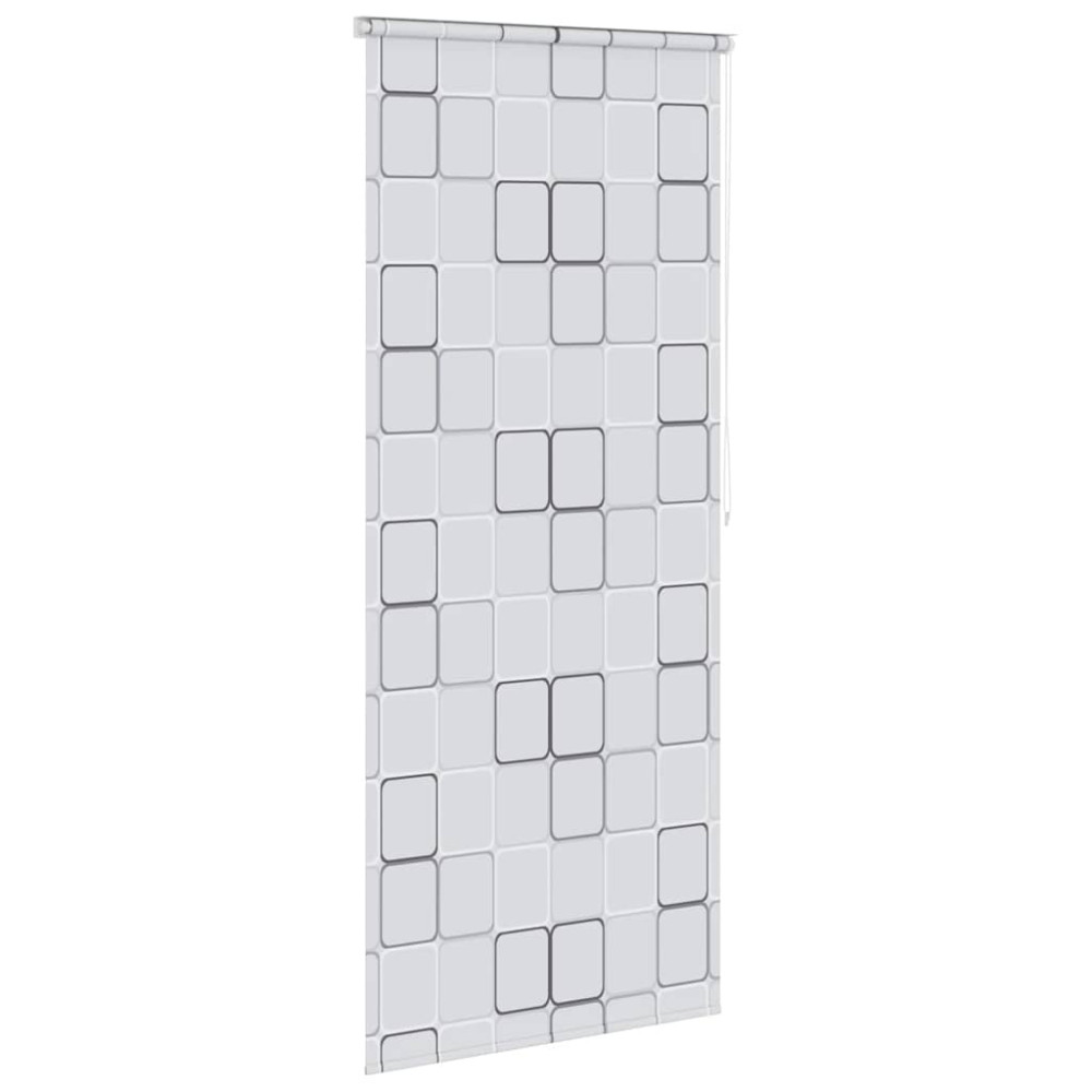 Produktbild för Rullgardin för dusch 80x240 cm fyrkant
