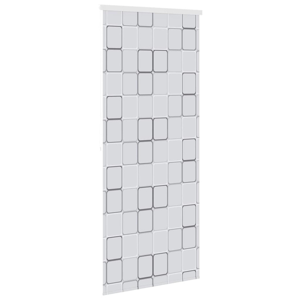 Produktbild för Rullgardin för dusch 80x240 cm fyrkant