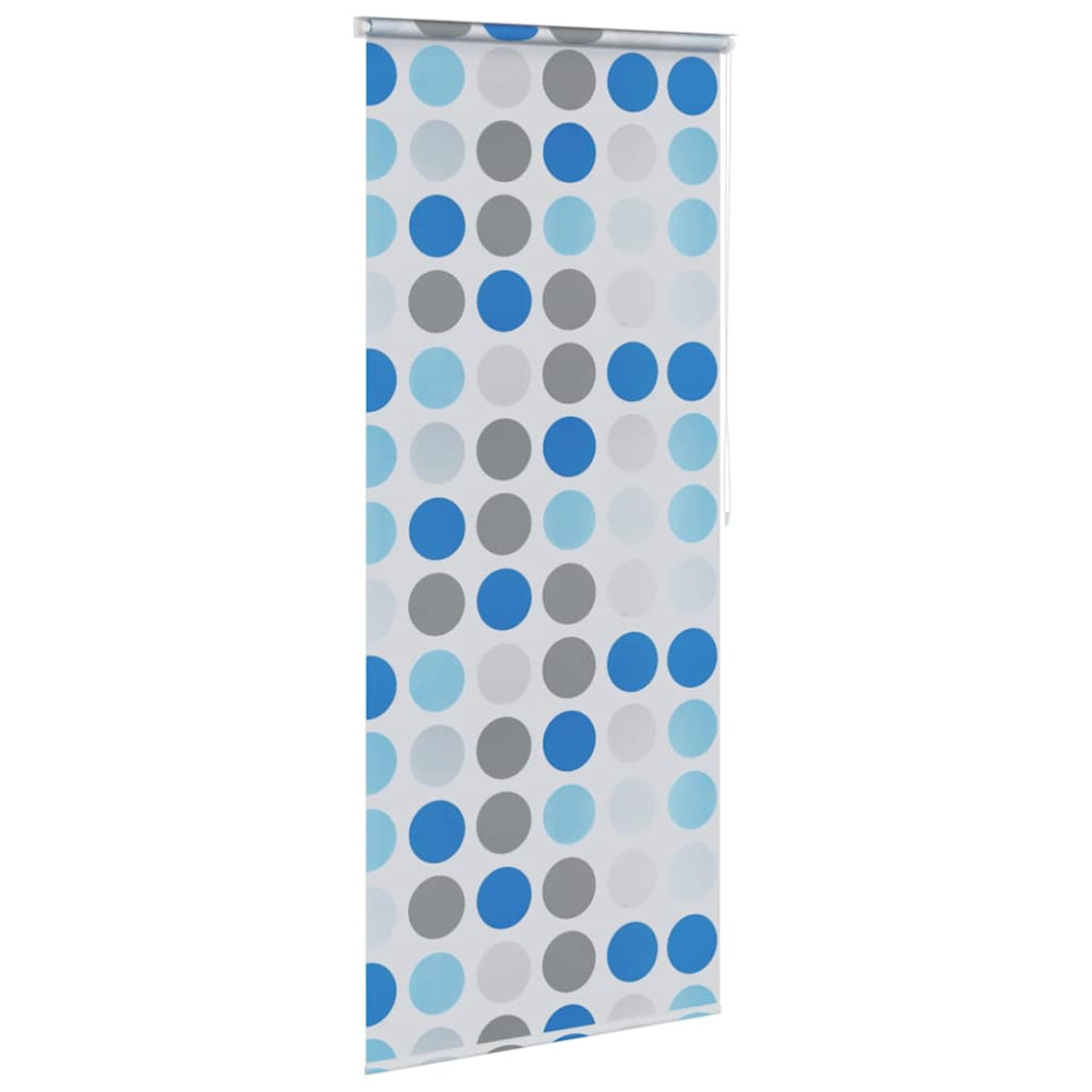 Produktbild för Rullgardin för dusch 80x240 cm cirkel