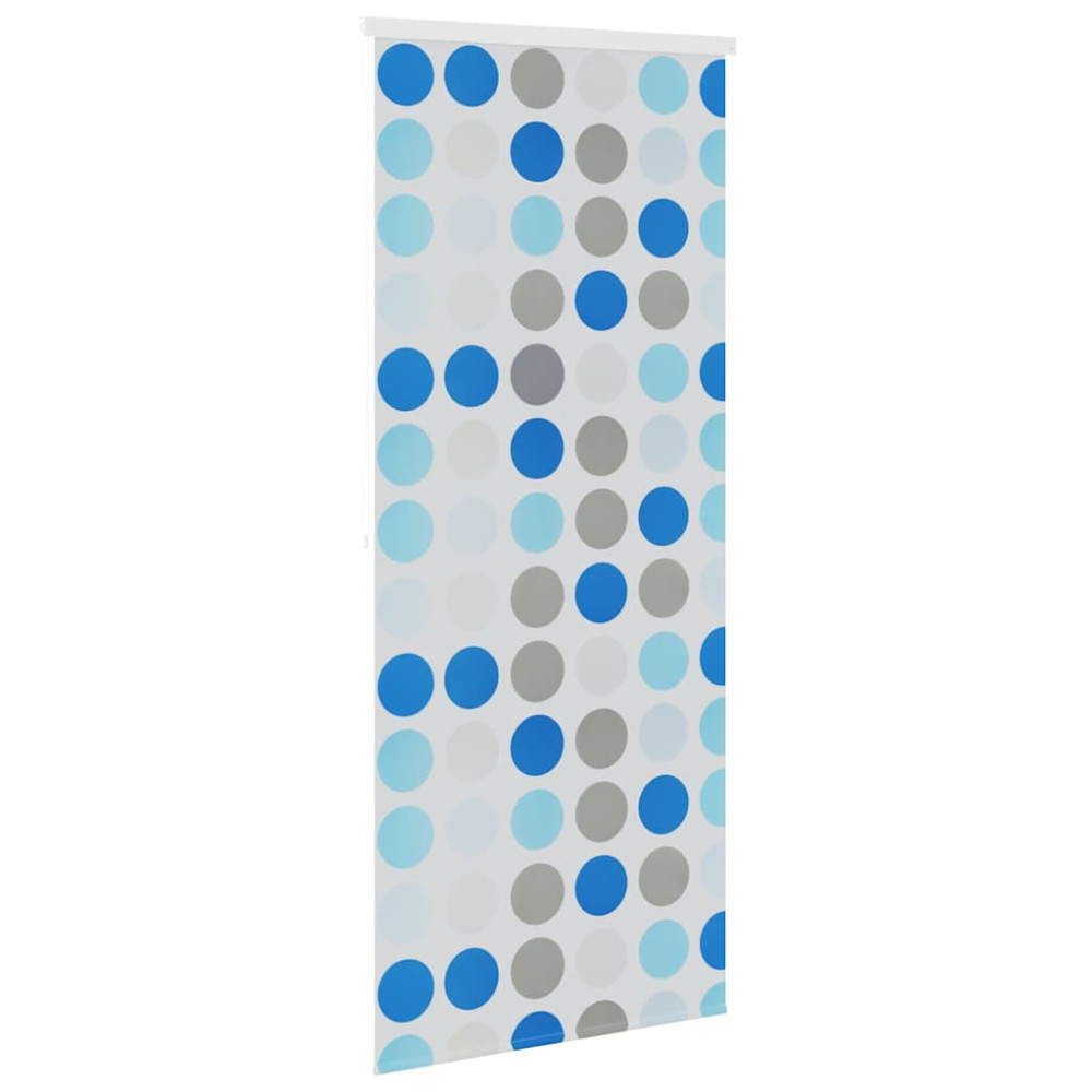 Produktbild för Rullgardin för dusch 80x240 cm cirkel