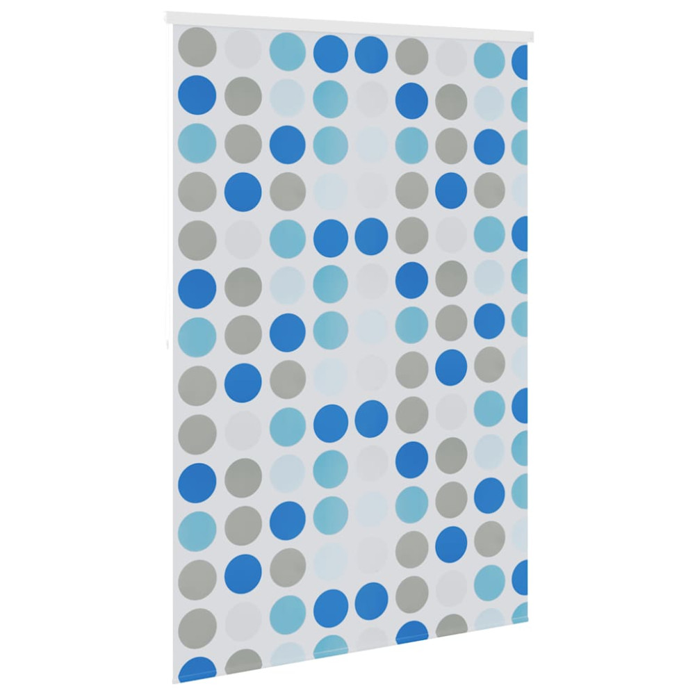 Produktbild för Rullgardin för dusch 140x240 cm cirkel