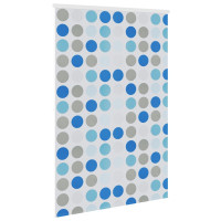 Produktbild för Rullgardin för dusch 140x240 cm cirkel