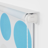 Produktbild för Rullgardin för dusch 160x240 cm cirkel
