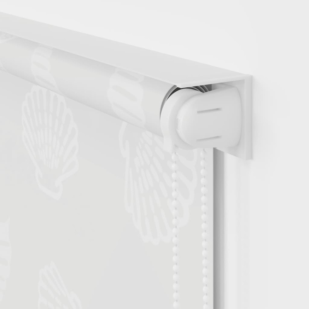 Produktbild för Rullgardin för dusch 80x240 cm sjöstjärna