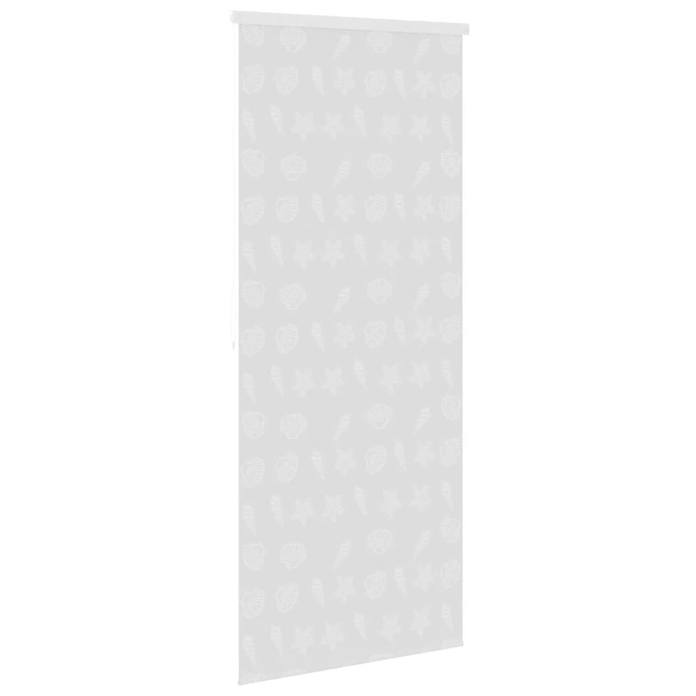 Produktbild för Rullgardin för dusch 100x240 cm sjöstjärna