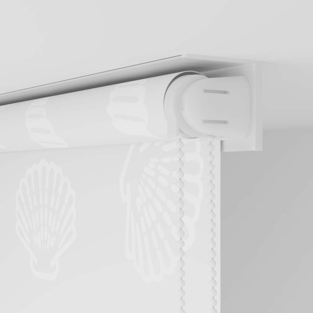 Produktbild för Rullgardin för dusch 140x240 cm sjöstjärna