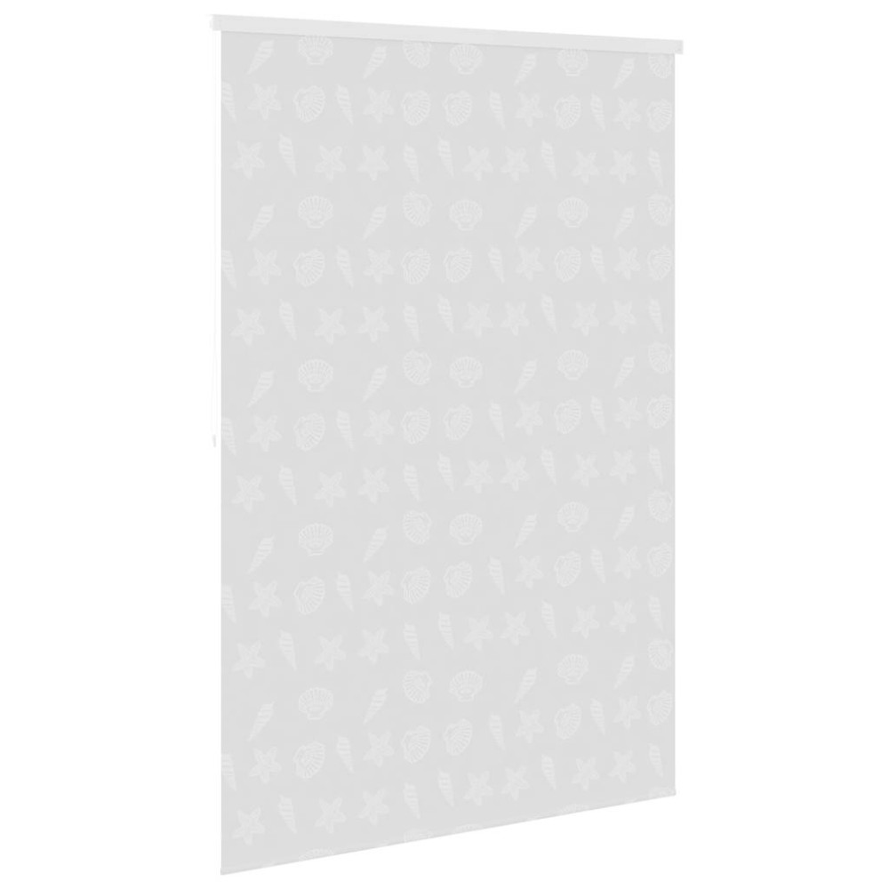 Produktbild för Rullgardin för dusch 160x240 cm sjöstjärna