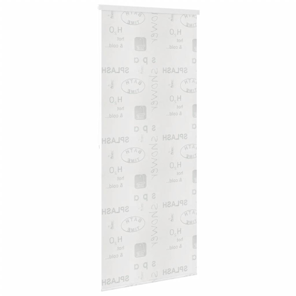 Produktbild för Rullgardin för dusch 80x240 cm stänk