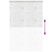 Produktbild för Rullgardin för dusch 140x240 cm stänk