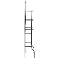 Produktbild för Badrumshylla 60x33x174 cm svart