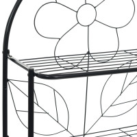 Produktbild för Badrumshylla 60x33x174 cm svart