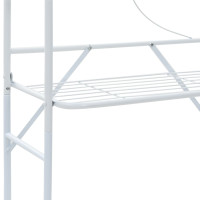 Produktbild för Badrumshylla 60x33x174 cm vit