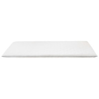 Produktbild för Bäddmadrass 90x200 cm viskoelastiskt minnesskum 6 cm