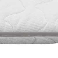 Produktbild för Bäddmadrass 90x200 cm viskoelastiskt minnesskum 6 cm