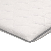 Produktbild för Bäddmadrass 100x200 cm viskoelastiskt minnesskum 6 cm