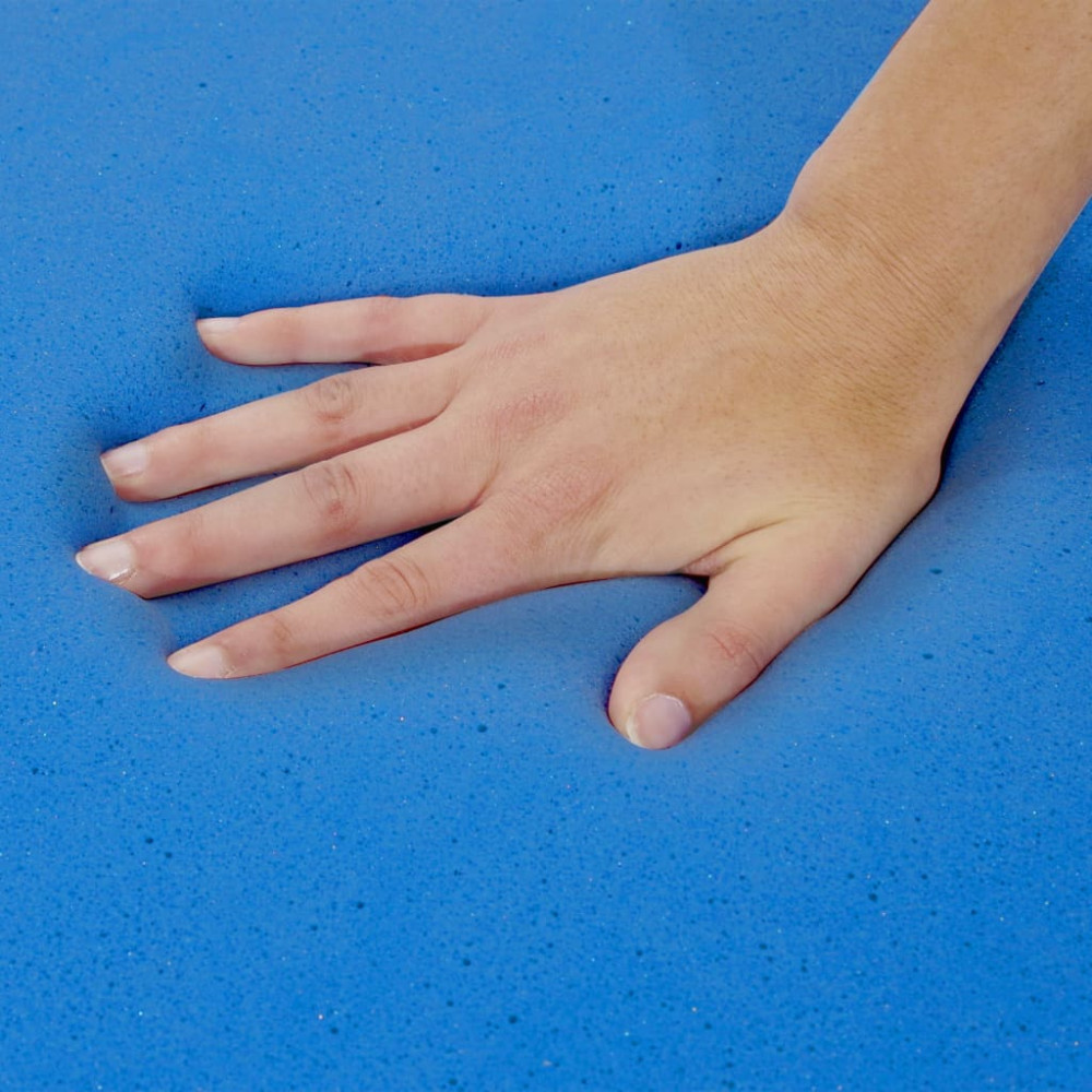 Produktbild för Bäddmadrass 180x200 cm viskoelastiskt minnesskum 6 cm