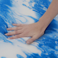 Produktbild för Bäddmadrass 80x200 cm gelskum 7 cm
