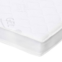 Produktbild för Bäddmadrass 140x200 cm gelskum 7 cm