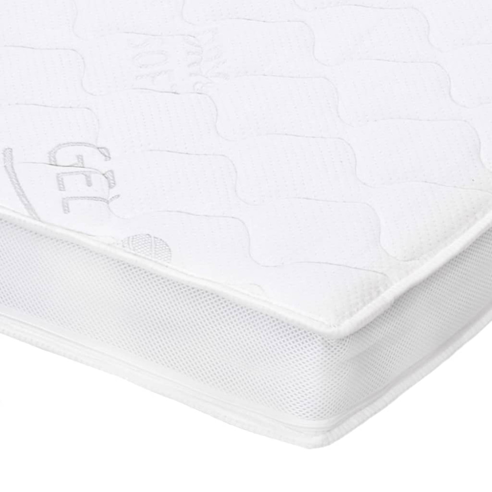 Produktbild för Bäddmadrass 180x200 cm gelskum 7 cm