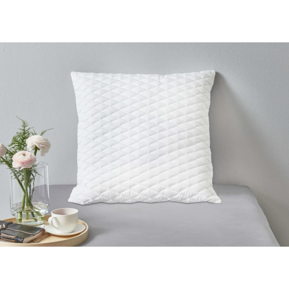 Produktbild för Kudde 2 st 80x80x14 cm minnesskum