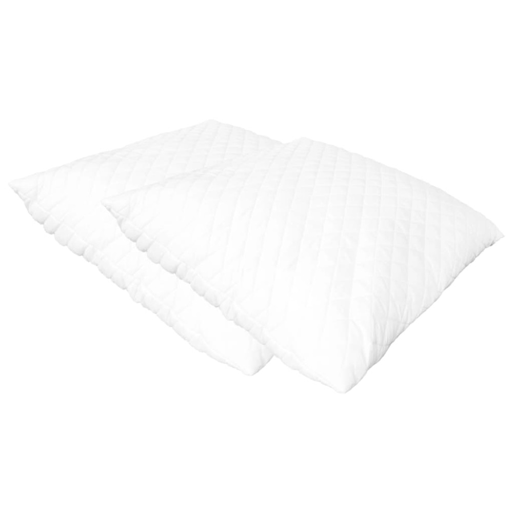 Produktbild för Kudde 2 st 80x80x14 cm minnesskum