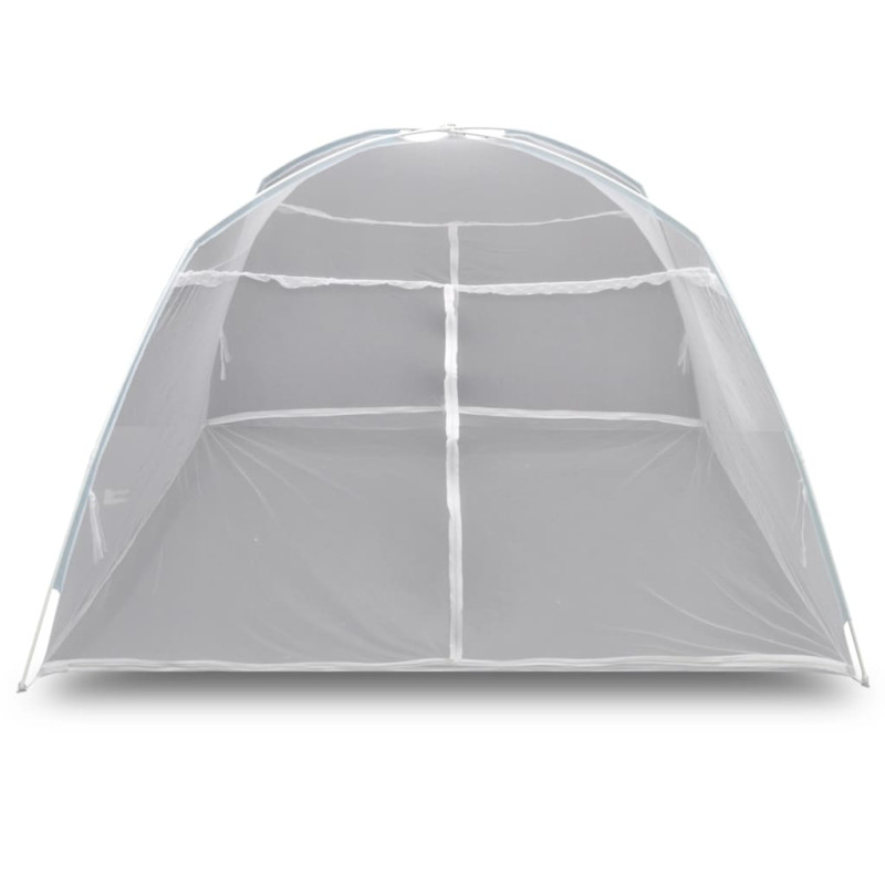 Produktbild för Campingtält 200x150x145 cm fiberglas vit