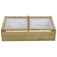 Produktbild för Drivbänk 2 st impregnerad furu 100x50x35 cm