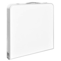 Produktbild för Hopfällbart campingbord höjdjusterbar aluminium 120x60 cm