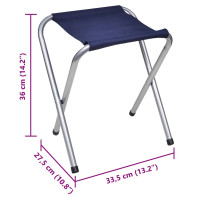 Produktbild för Hopfällbart campingbord med 4 stolar höjdjusterbar 120x60 cm