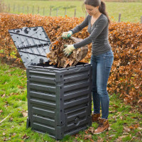 Produktbild för Nature Kompostlåda 300 L svart