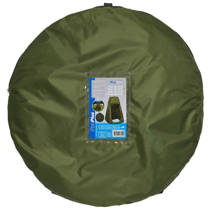 Produktbild för ProPlus Pop-up duschtält polyester grön