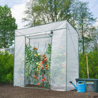 Miniatyr av produktbild för Växthus för tomatodling 198x78x200 cm