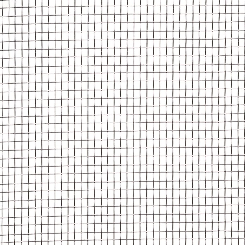 Produktbild för Nature Myggnät 1x2m aluminium grå