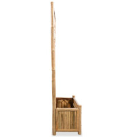 Produktbild för Odlingslåda med spaljé bambu 70 cm