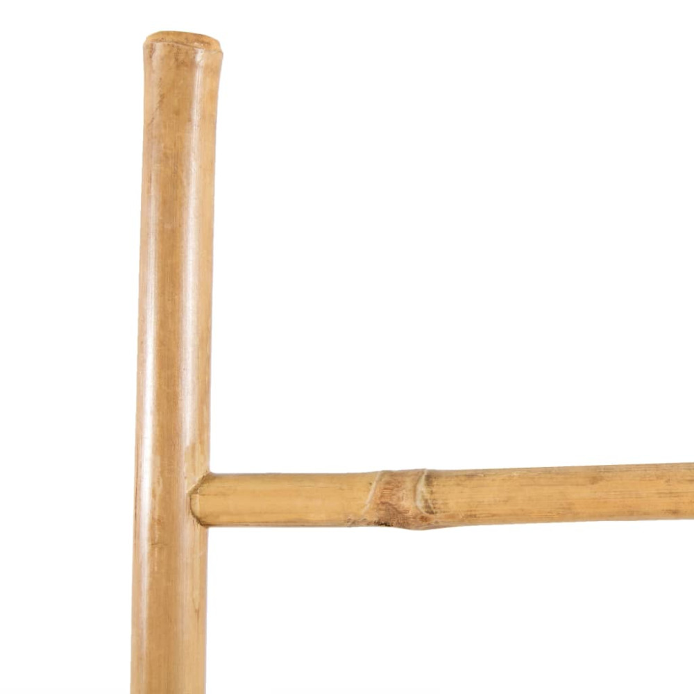 Produktbild för Handduksstege med 5 pinnar bambu 150 cm