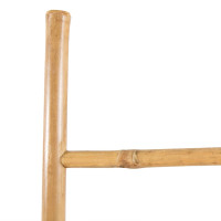 Produktbild för Handduksstege med 5 pinnar bambu 150 cm