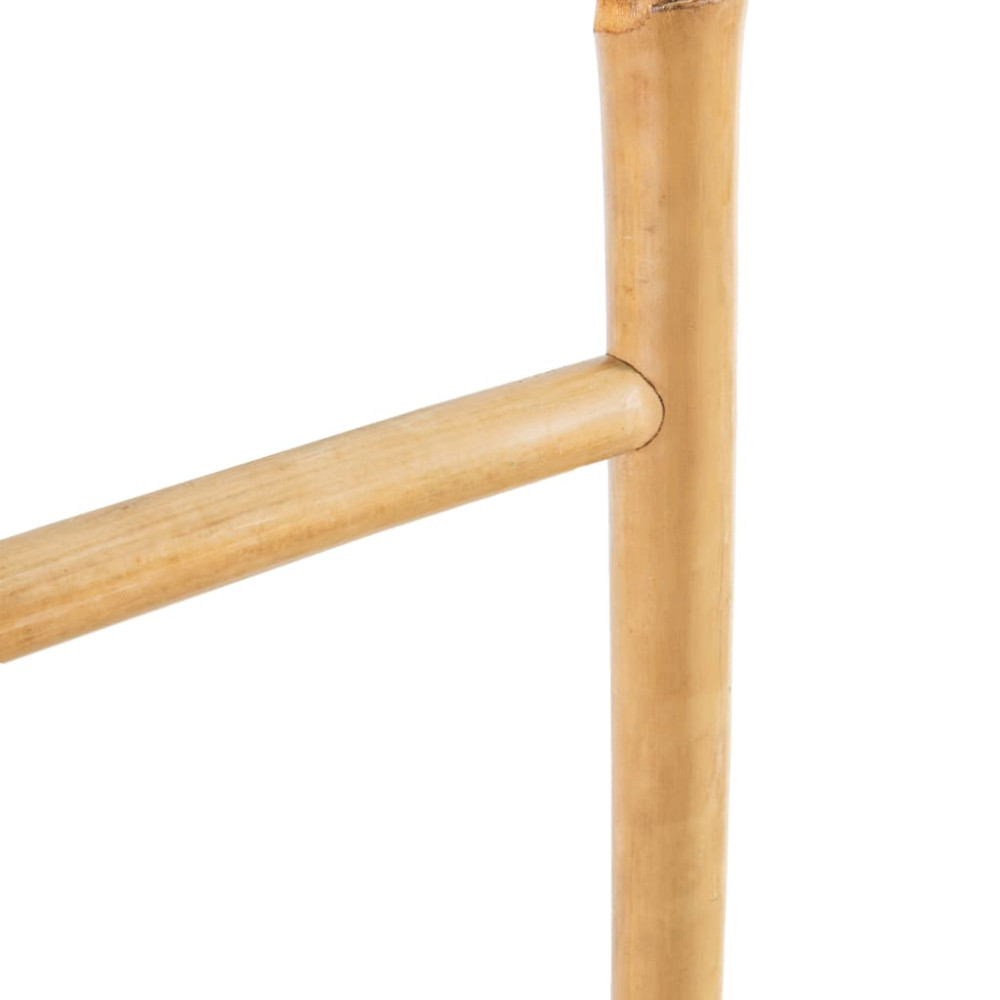 Produktbild för Handduksstege med 5 pinnar bambu 150 cm