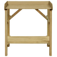 Produktbild för Planteringsbord impregnerad furu 75x40x90 cm