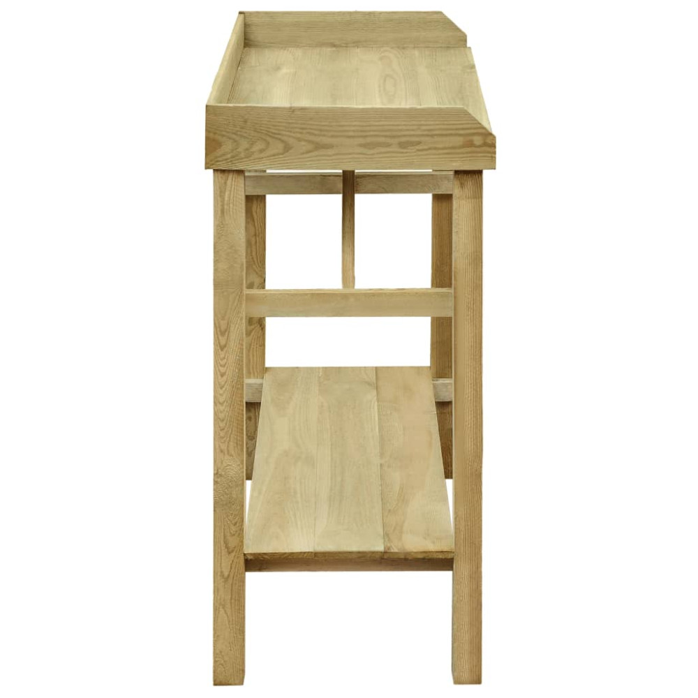 Produktbild för Planteringsbord impregnerad furu 75x40x90 cm