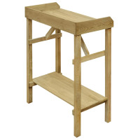 Produktbild för Planteringsbord impregnerad furu 75x40x90 cm