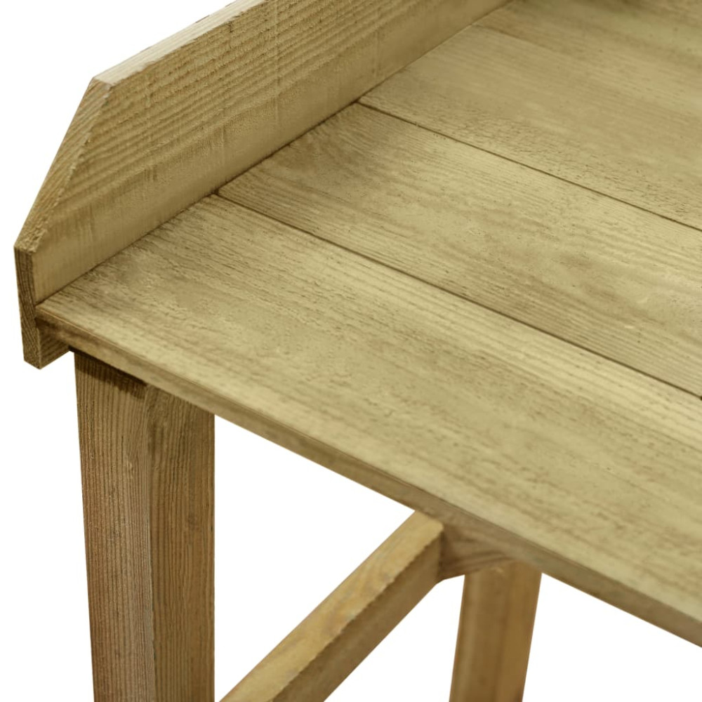 Produktbild för Planteringsbord impregnerad furu 75x40x90 cm
