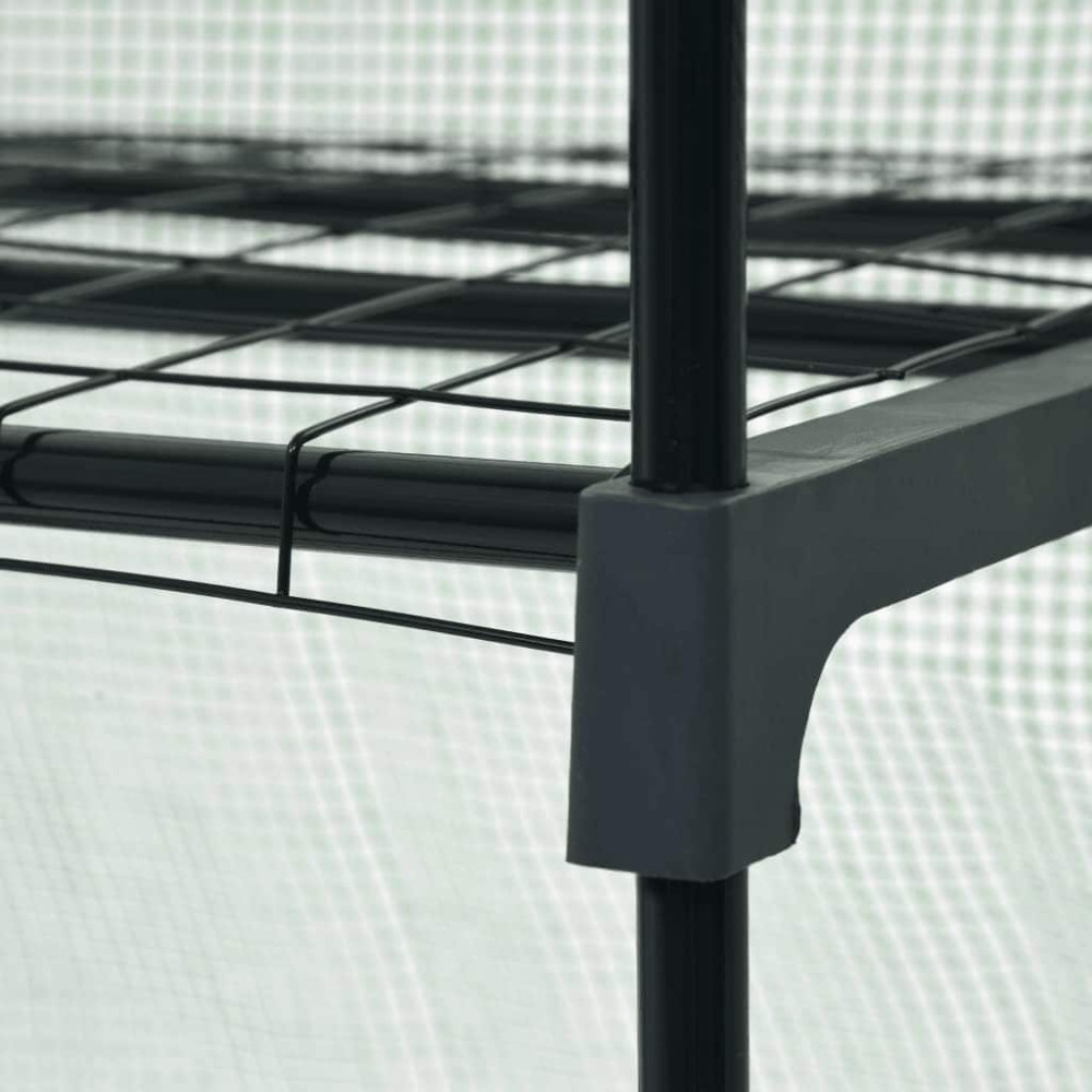 Produktbild för Miniväxthus 3 hyllor 69x49x125 cm