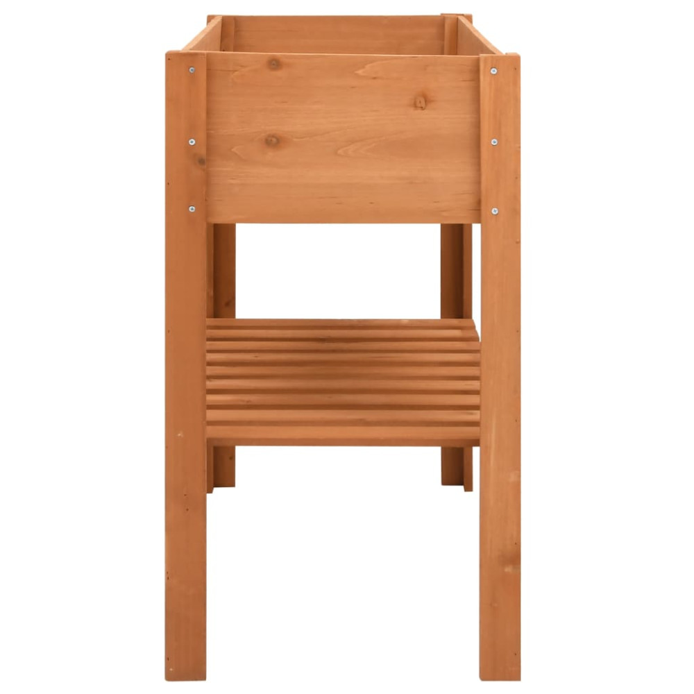 Produktbild för Odlingslåda 88x43x80 cm granträ