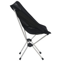 Produktbild för Hopfällbara campingstolar 2 st med väska 54x50x65 cm aluminium