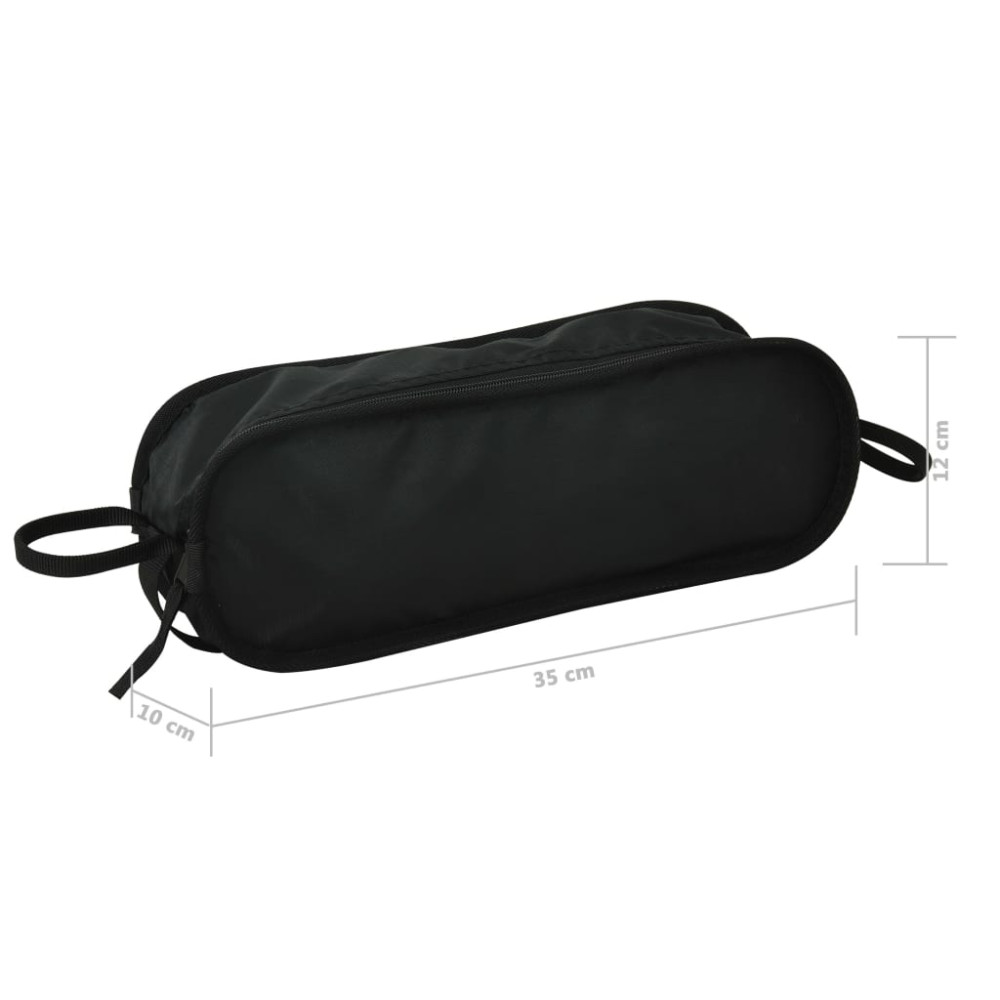 Produktbild för Hopfällbara campingstolar 2 st med väska 54x50x65 cm aluminium
