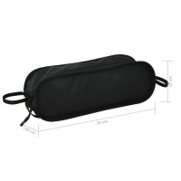 Produktbild för Hopfällbara campingstolar 2 st med väska 54x50x65 cm aluminium