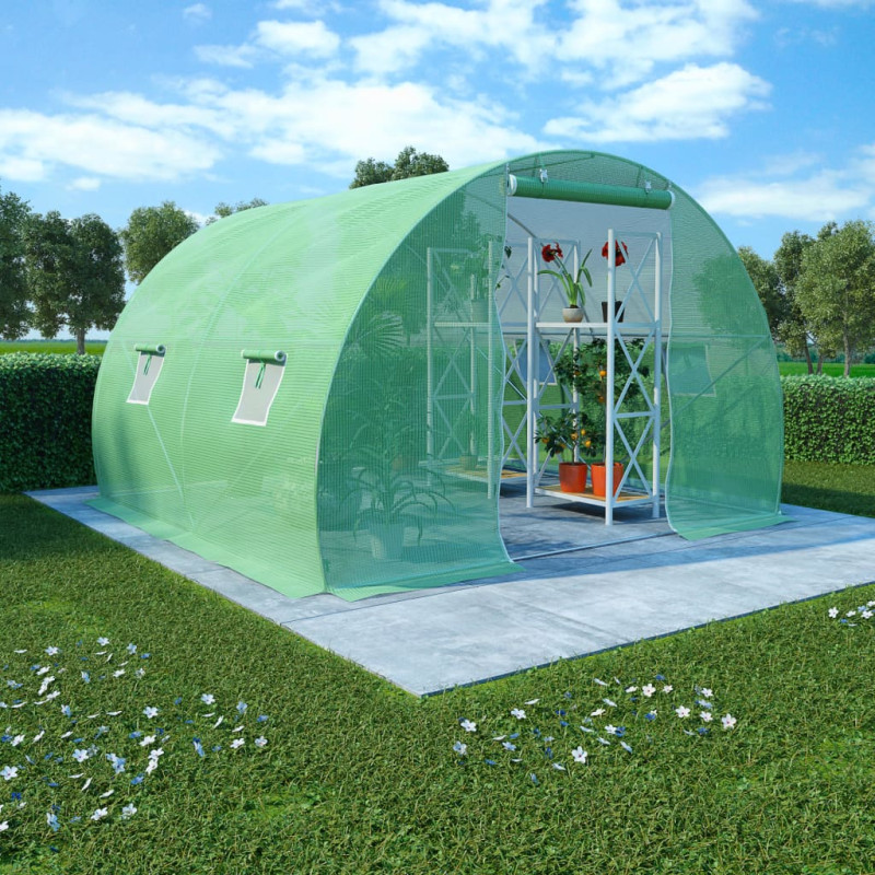 Produktbild för Växthus 6 m² 3x2x2 m