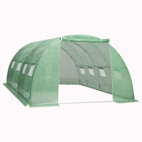 Produktbild för Växthus 16 m² 4x4x2 m