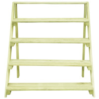 Produktbild för Växtställ 80x80x80 cm impregnerad furu